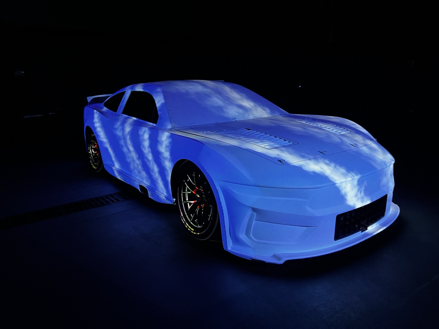 A second visual treatment on the same surface